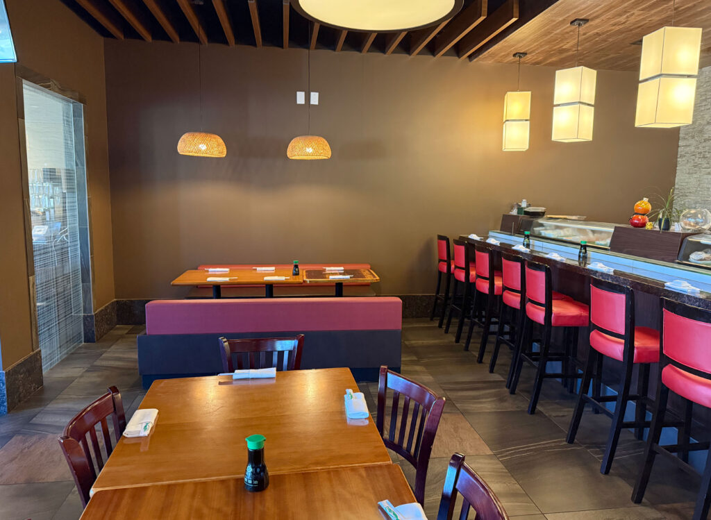 Our dining room is perfect for special occations